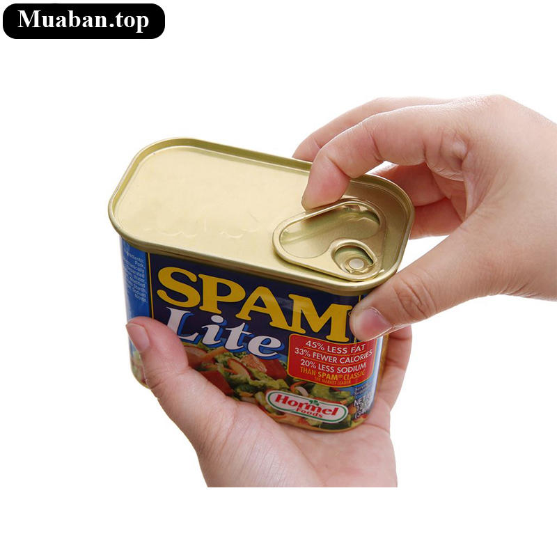 Thịt heo Spam Lite Hormel Foods 340g 4