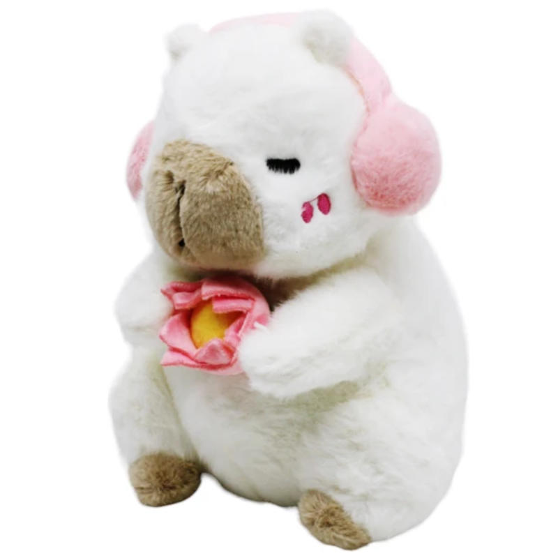Thú Bông Capybara Nghe Nhạc 25 cm Nuan Nuan
