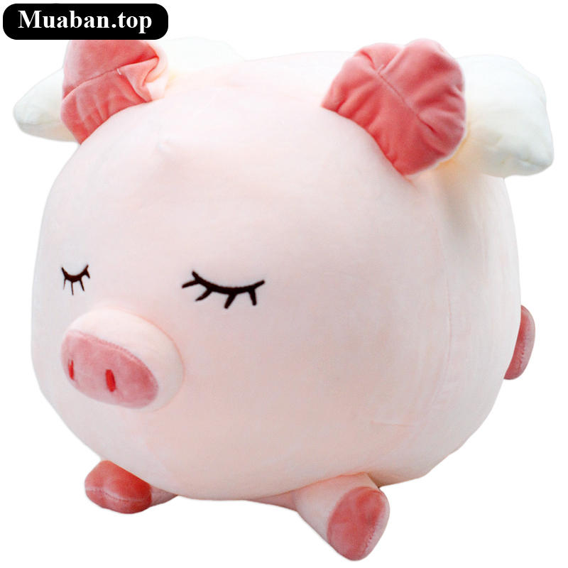 Thú Bông Heo Hồng Cánh Thiên Thần 50 cm 2