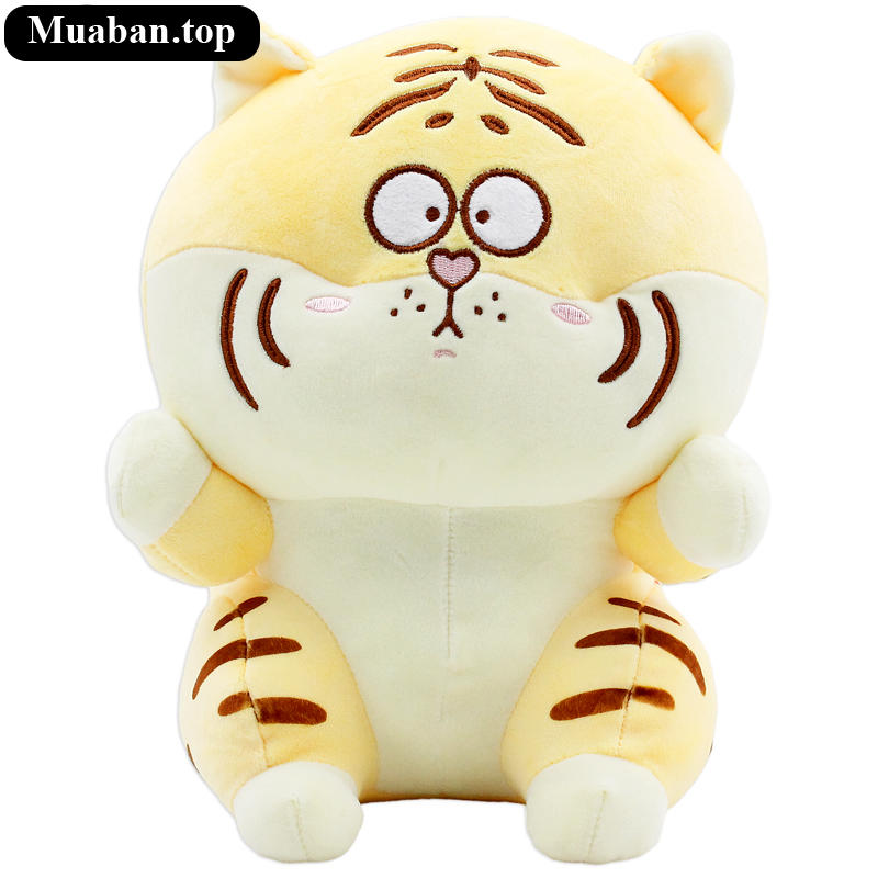 Thú Bông Hổ Vàng Mặt Ngáo 30 cm