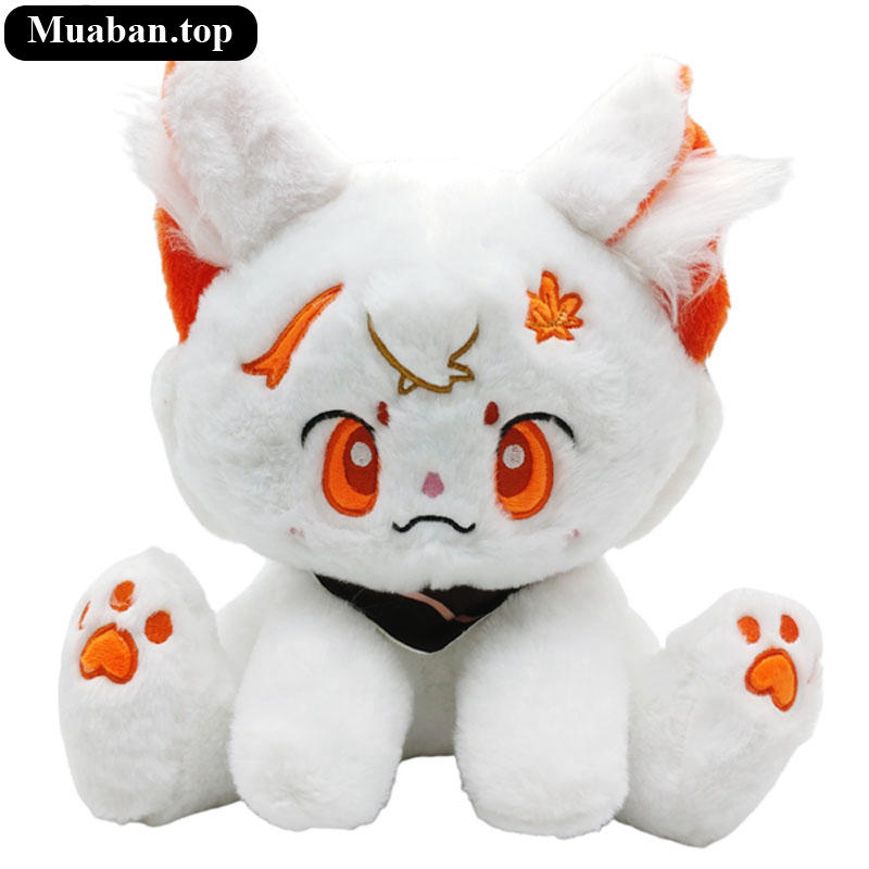 Thú Bông Mèo Trắng 30 cm Thú Bông Mèo Trắng 30 cm