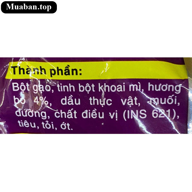 Thùng 30 gói bún bò huế Vina Bích Chi 70g 4