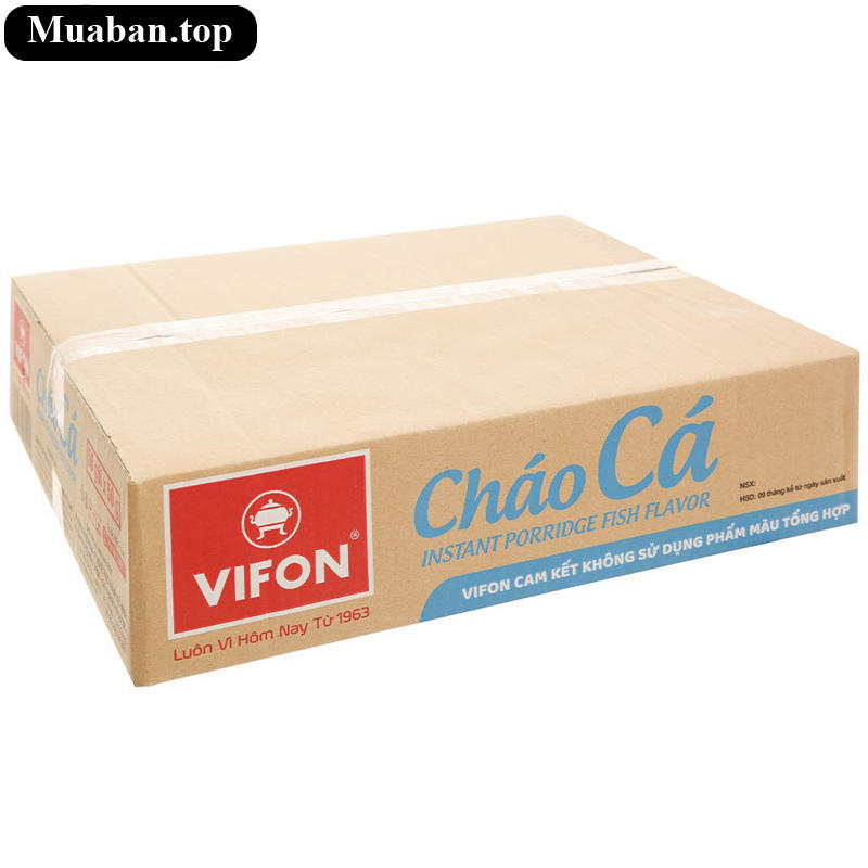 Thùng 50 gói cháo Vifon vị cá 50g