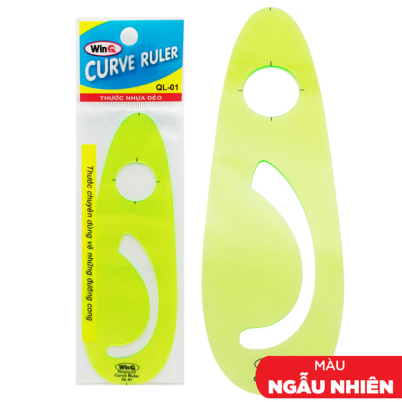 Thước Parabol Nhựa Dẻo WinQ QL 01 Màu Ngẫu Nhiên