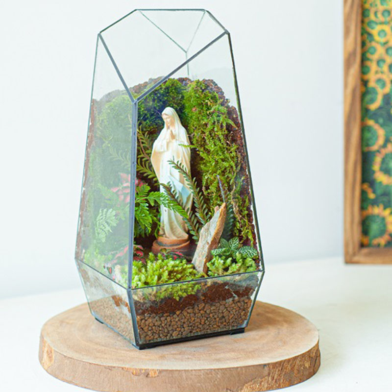 Tiểu cảnh để bàn terrarium an lành Tiểu cảnh để bàn terrarium an lành