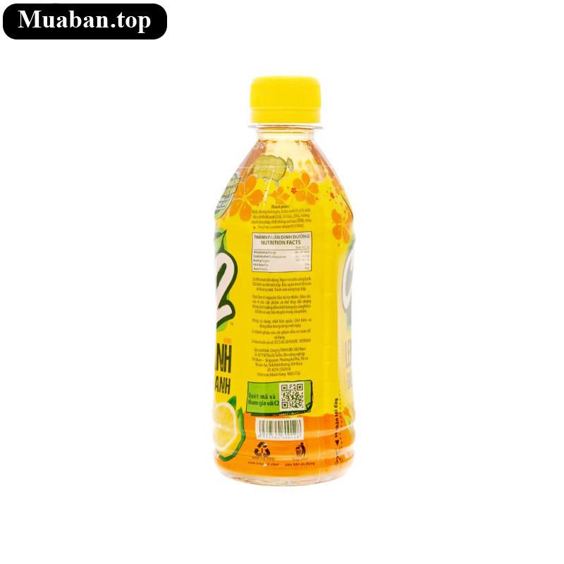 Trà Xanh C2 Chanh 360ml 2