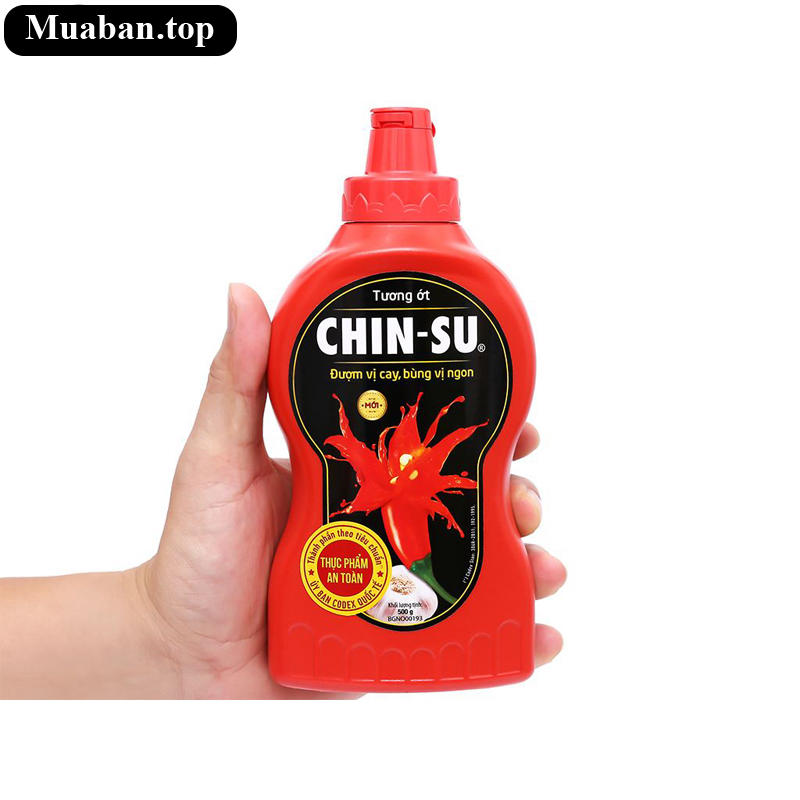 Tương ớt Chinsu chai 500g 4
