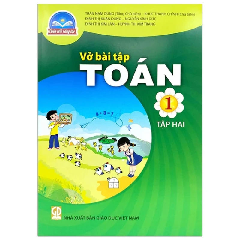 Vở Bài Tập Toán 1 – Tập 2 (Chân Trời Sáng Tạo) (Chuẩn) Vở Bài Tập Toán 1 – Tập 2 (Chân Trời Sáng Tạo) (Chuẩn)