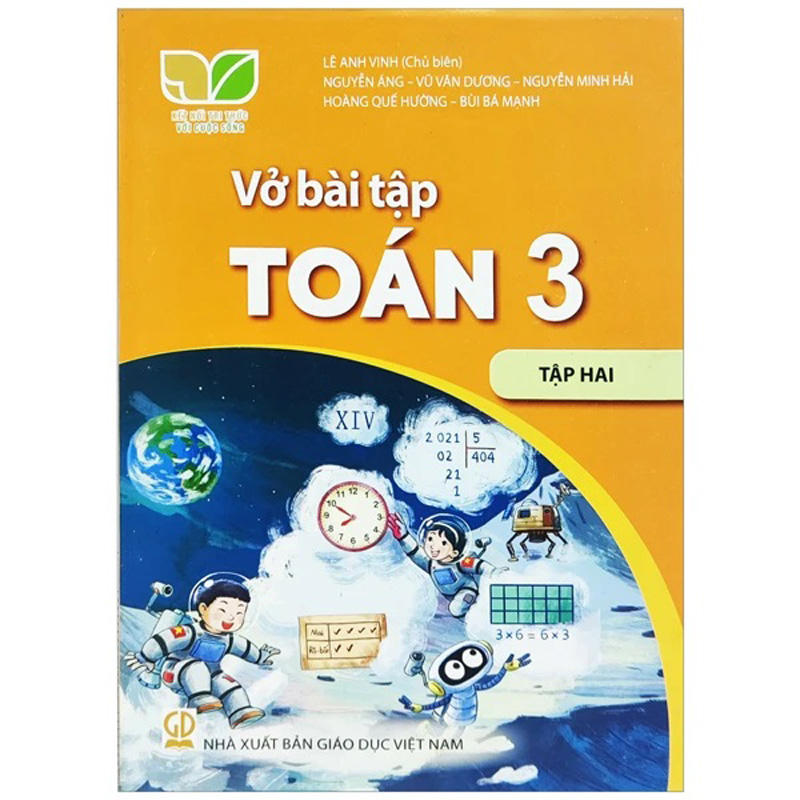 Vở Bài Tập Toán 3 – Tập 2 (Kết Nối) (Chuẩn) Vở Bài Tập Toán 3 – Tập 2 (Kết Nối) (Chuẩn)