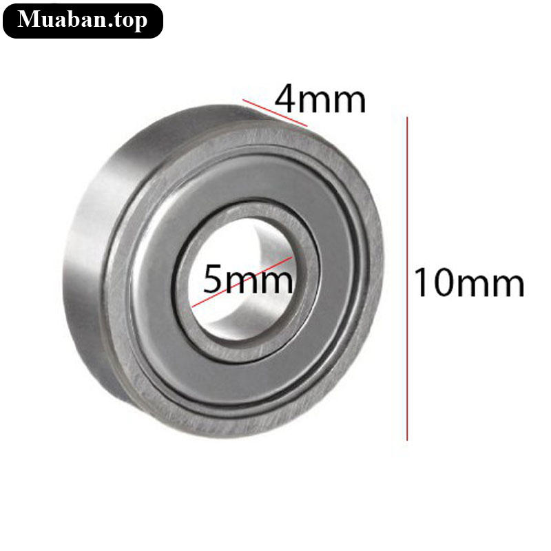 Vòng bi bạc đạn kim loại trục 5mm 5x10x4mm