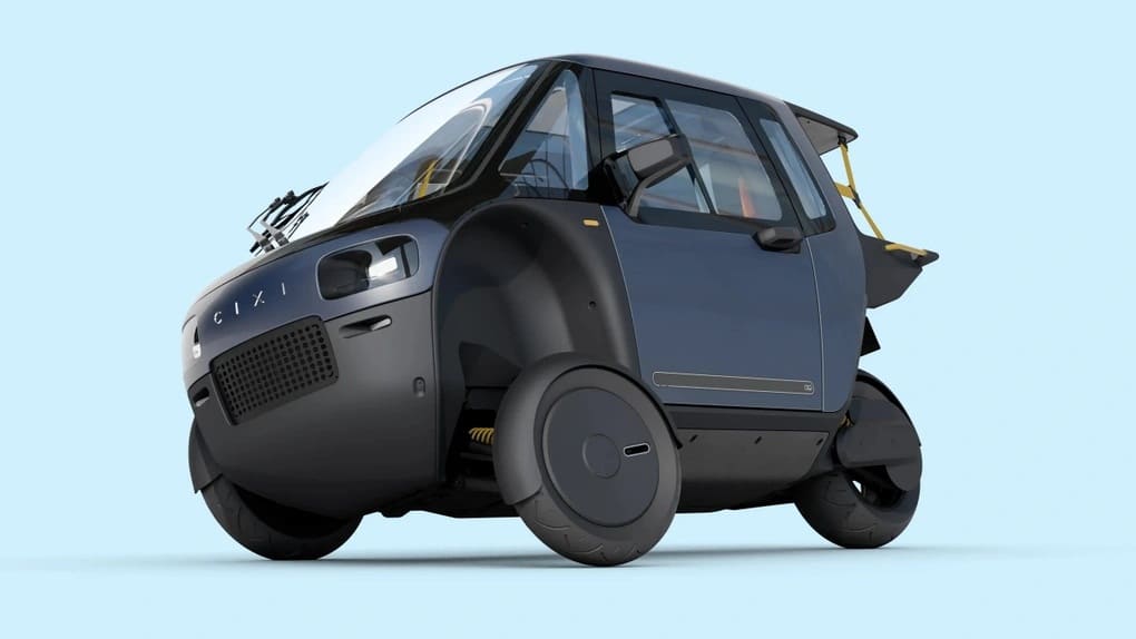 Xe điện mini đô thị 2 chỗ ngồi an toàn