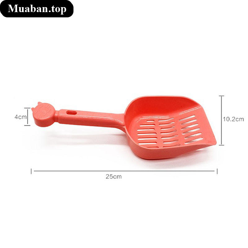 Xẻng nhựa xúc cát dọn vệ sinh cho mèo 2