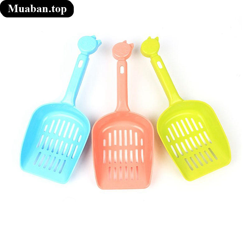 Xẻng nhựa xúc cát dọn vệ sinh cho mèo 3