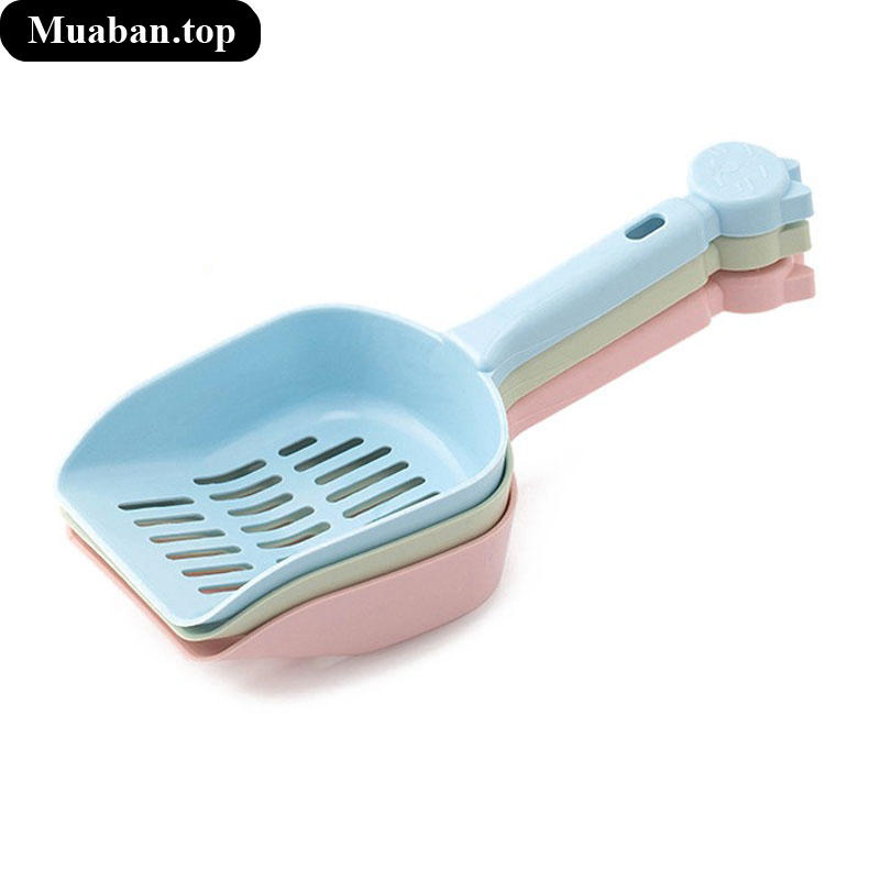 Xẻng nhựa xúc cát dọn vệ sinh cho mèo 4