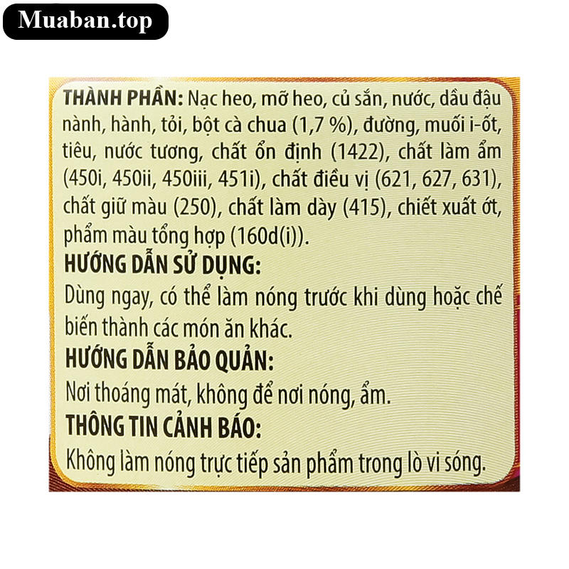 Xíu mại sốt cà Vissan 150g 5