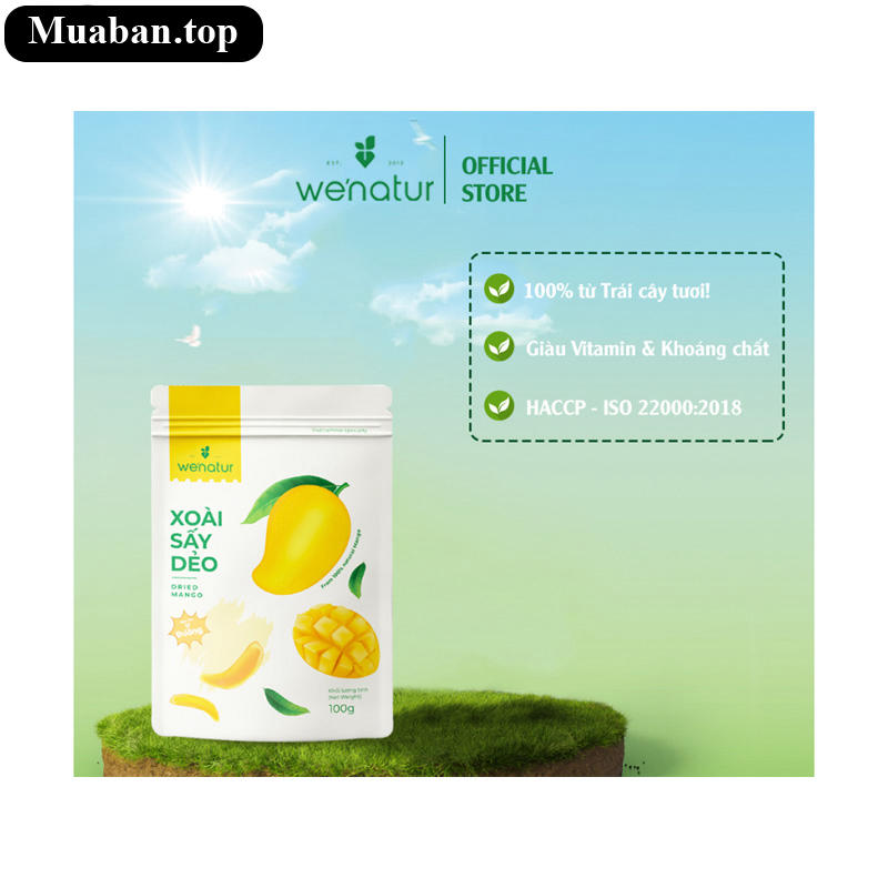 Xoài sấy dẻo Đỉnh Nam Wenatur gói 100g 5