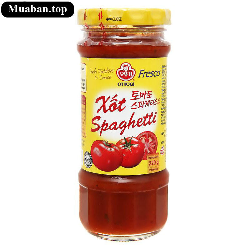 Xốt mì Spaghetti Ottogi hũ 220g