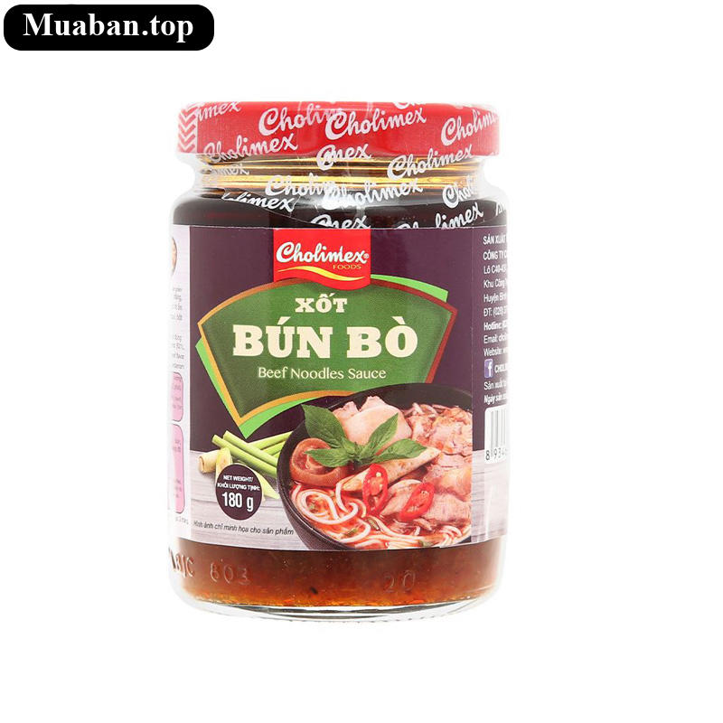 Xốt nấu bún bò Cholimex hũ 180g